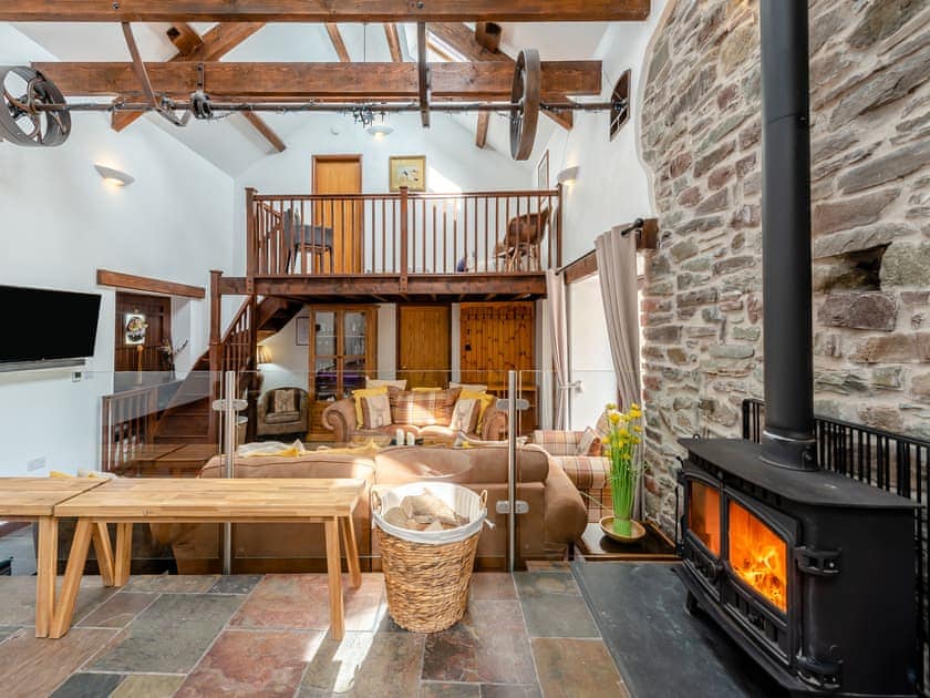 Living area | Wheelwright Barn - Bronyn Farm, Ferryside, near Carmarthen
