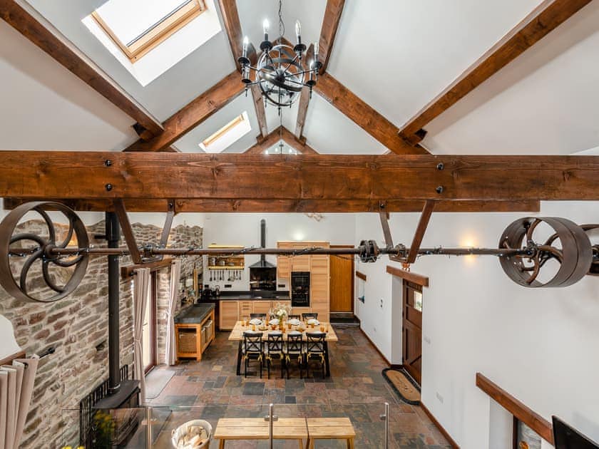 Open plan living space | Wheelwright Barn - Bronyn Farm, Ferryside, near Carmarthen