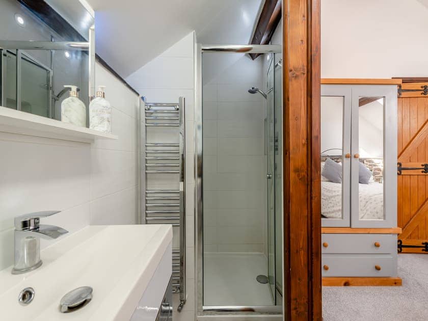 En-suite | Wheelwright Barn - Bronyn Farm, Ferryside, near Carmarthen