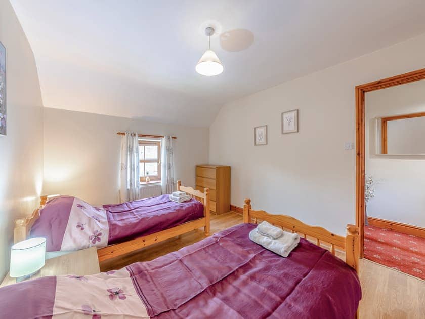 Twin bedroom | The Cottage - Harbut Law Holiday Cottages, Alston