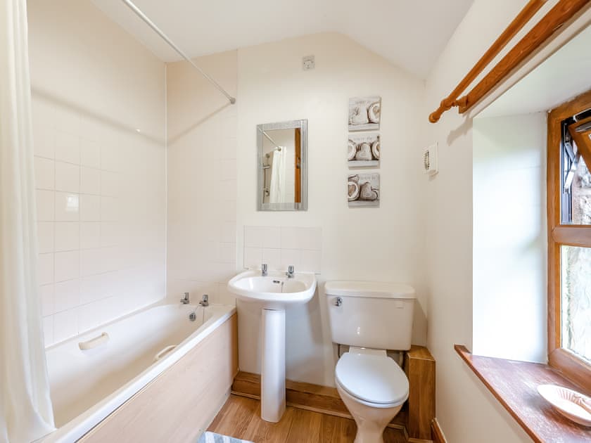 Bathroom | The Cottage - Harbut Law Holiday Cottages, Alston