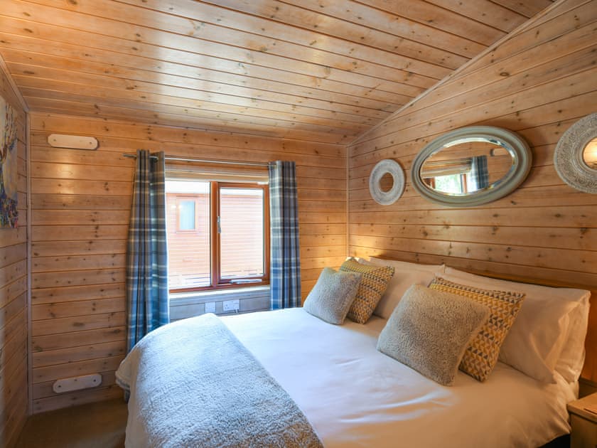 Double bedroom | Waterfall Lodge, Astbury, near Bridgnorth