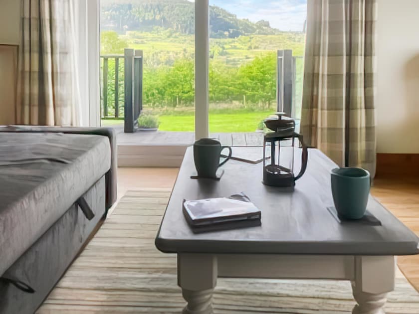 Open plan living space | Tay Lodge, Aberfeldy