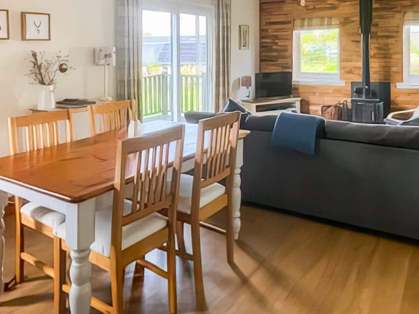 Open plan living space | Tay Lodge, Aberfeldy