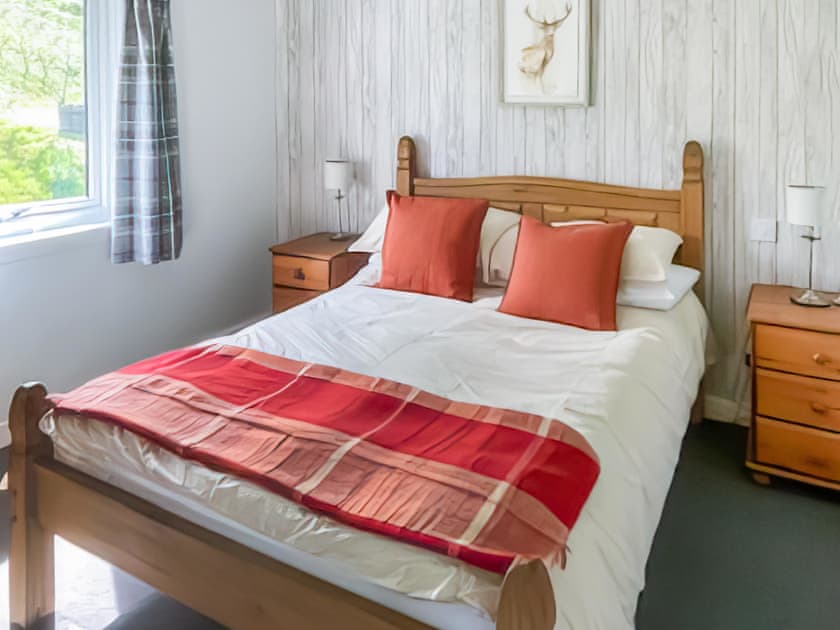 Double bedroom | Tay Lodge, Aberfeldy