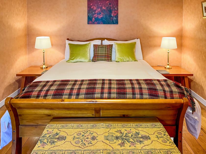 Double bedroom | The Old Baron’s Courthouse, Ceres, near St Andrews