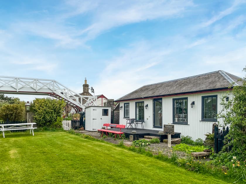 Exterior | The Loading Bay, Hassendean Station, near Hawick