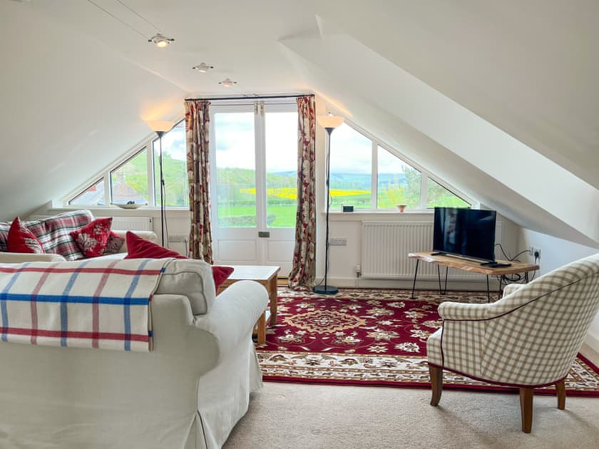 Living area | The Loading Bay, Hassendean Station, near Hawick