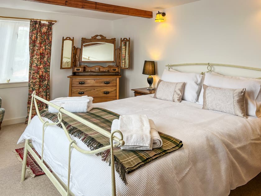 Double bedroom | The Loading Bay, Hassendean Station, near Hawick