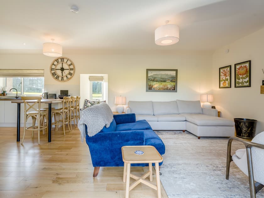 Open plan living space | Newbigging Farm Cottage, Auchterarder