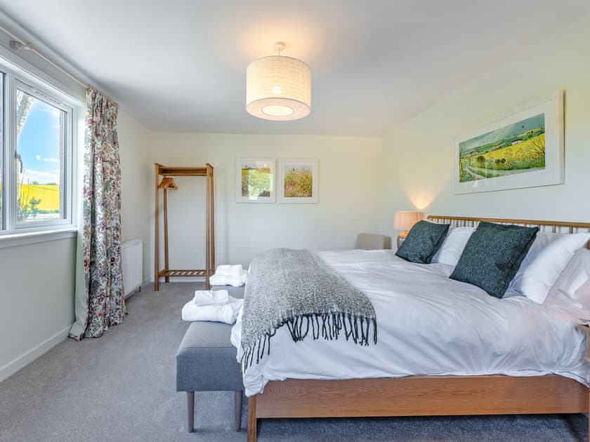 Double bedroom | Newbigging Farm Cottage, Auchterarder