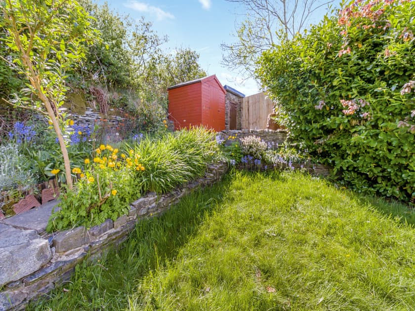Patio | 3 Legged Duck Cottage, Ystrad Meurig