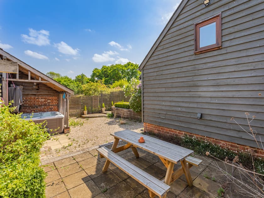 Hot tub | Liston Hall Barn, Gosfield