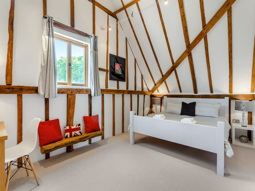 Double bedroom | Liston Hall Barn, Gosfield