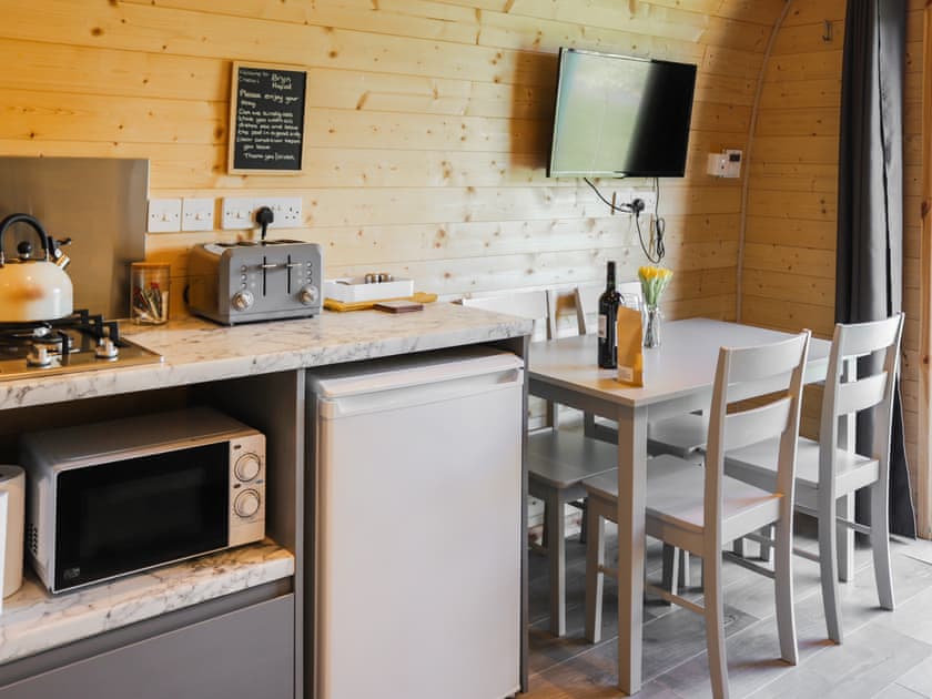 Open plan living space | Bryn Hafod - Anglesey Holiday Pods, Brynsiencyn, near Newborough