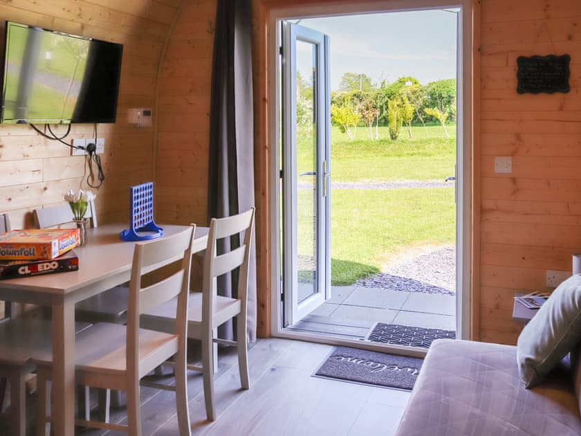 Open plan living space | Awel Deg - Anglesey Holiday Pods, Brynsiencyn, near Newborough