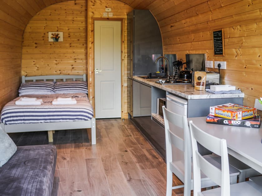 Open plan living space | Awel Deg - Anglesey Holiday Pods, Brynsiencyn, near Newborough