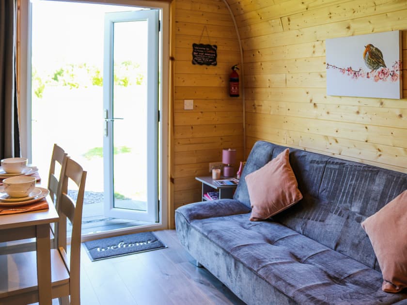 Open plan living space | Cuddfan - Anglesey Holiday Pods, Brynsiencyn, near Newborough