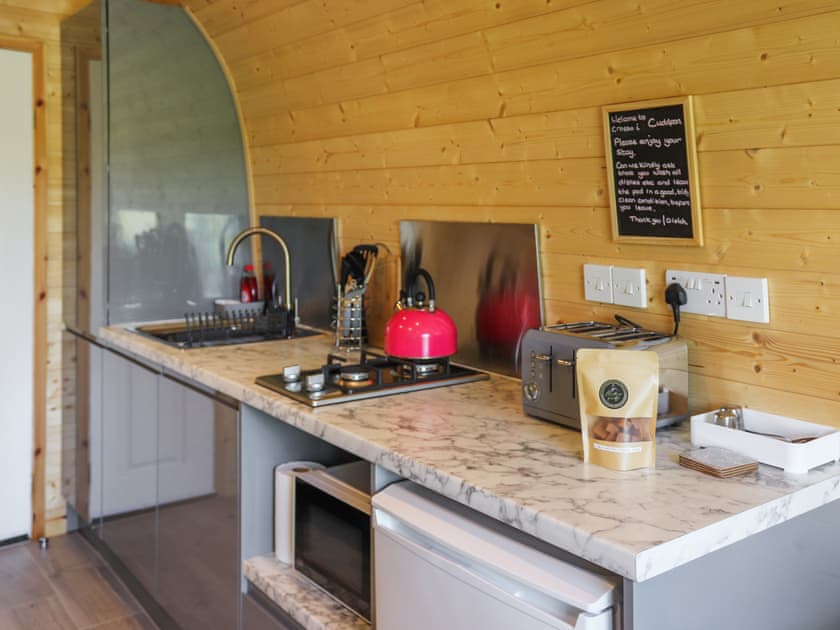 Open plan living space | Cuddfan - Anglesey Holiday Pods, Brynsiencyn, near Newborough