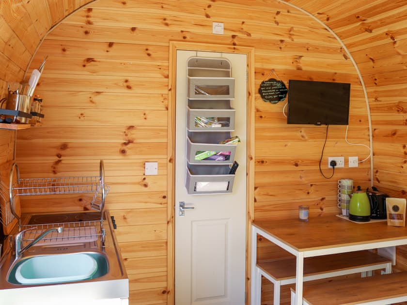 Living area | Lodge Pod - Anglesey Holiday Pods, Brynsiencyn, near Newborough