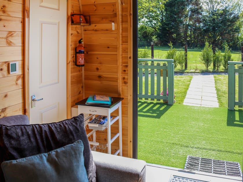 Living area | Lodge Pod - Anglesey Holiday Pods, Brynsiencyn, near Newborough