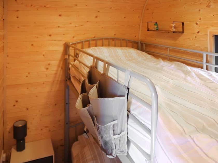 Bunk bedroom | Lodge Pod - Anglesey Holiday Pods, Brynsiencyn, near Newborough