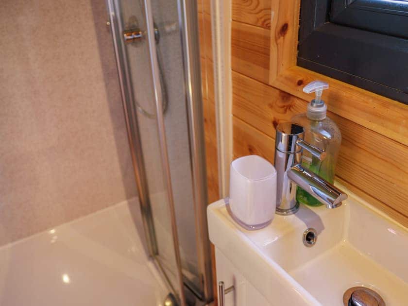 Bathroom | Lodge Pod - Anglesey Holiday Pods, Brynsiencyn, near Newborough