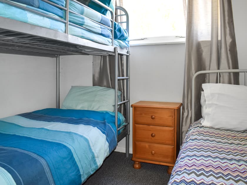 Triple bedroom | Dora - Florida Holiday Park, Hemsby, near Winterton-on-Sea