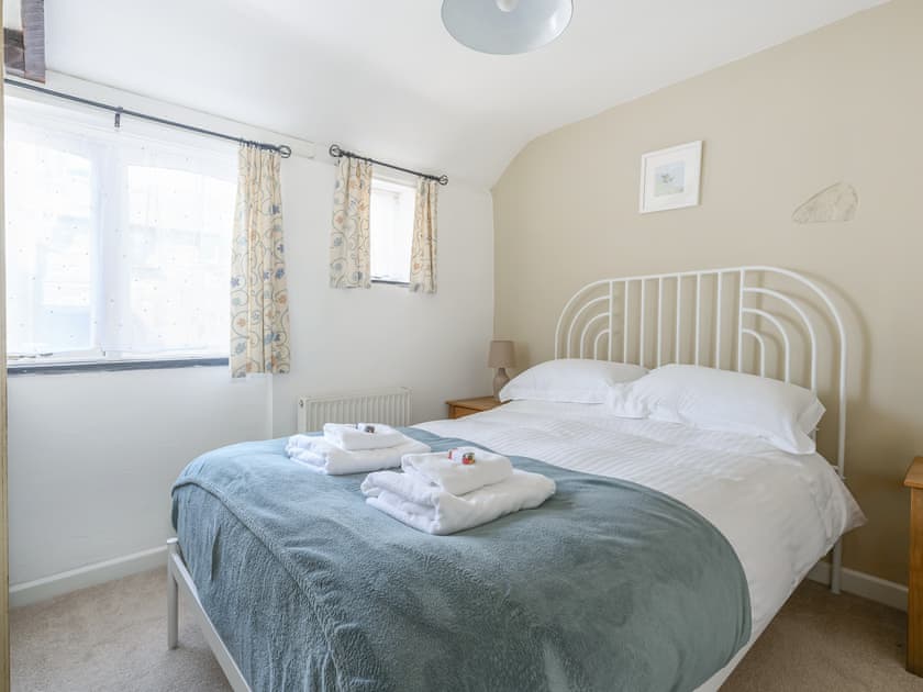 Comfortable double bedroom | Cross Cottage - Sandy Barn Cottages, St Breward, Bodmin Moor