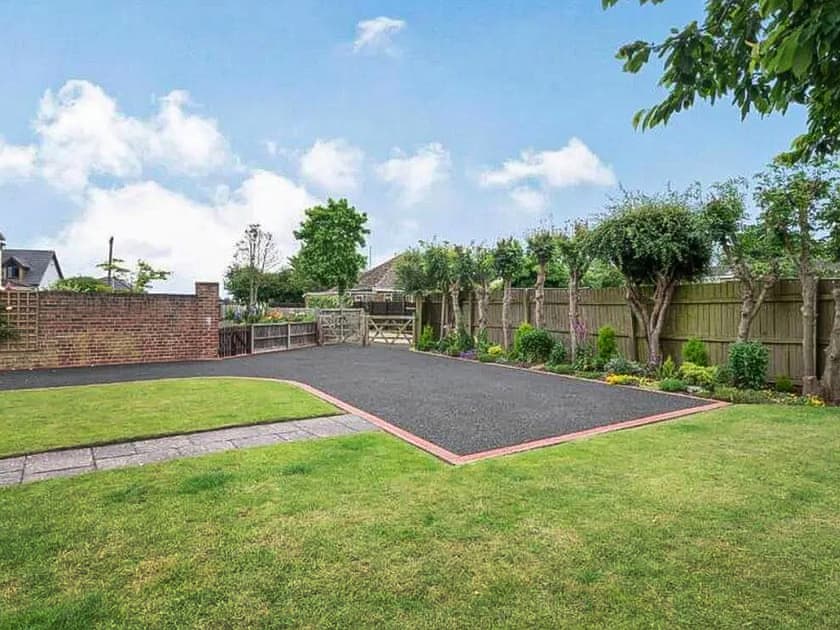 Patio | The Old Foundry Holiday Cottage, Burgh Le Marsh, near Skegness