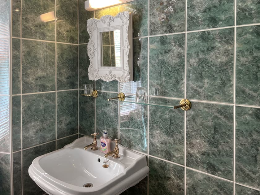 Bathroom | Upper Double Lodge, Gatehouse of Fleet, near Kirkcudbright