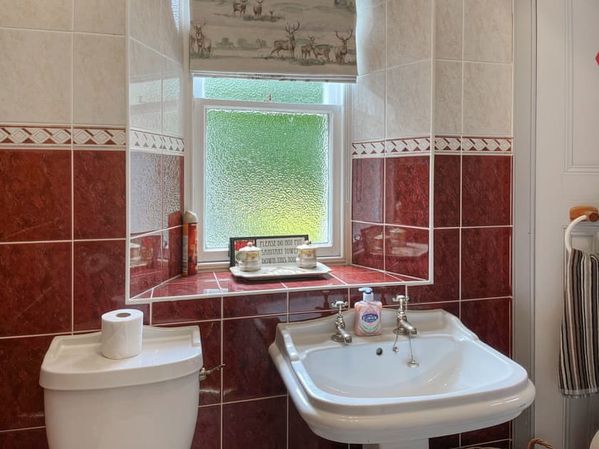 Bathroom | Upper Double Lodge, Gatehouse of Fleet, near Kirkcudbright
