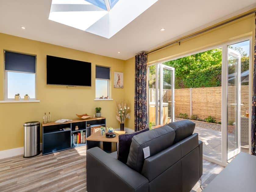 Living area | Peacock Lodge, Thurlton
