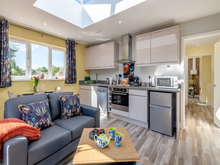 Open plan living space | Peacock Lodge, Thurlton