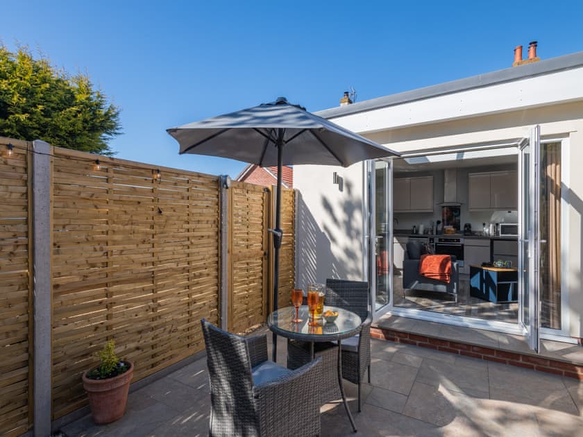 Outdoor area | Peacock Lodge, Thurlton