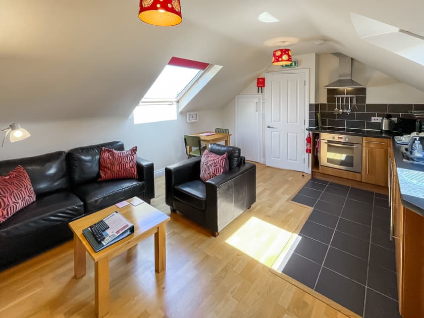 Open plan living space | Lauras Loft - Greetham Retreat, Greetham, near Horncastle