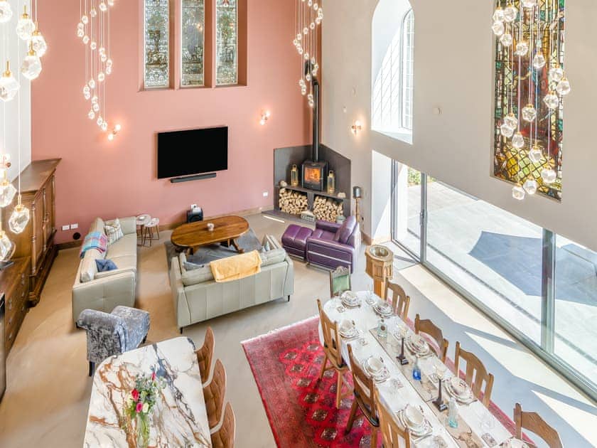 Open plan living space | Auld Kirk House, Duns
