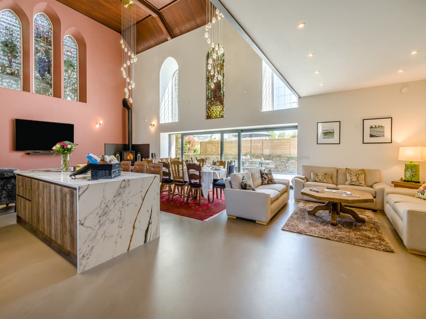 Open plan living space | Auld Kirk House, Duns