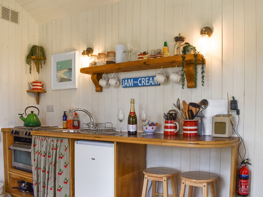 Kitchen | The Shepherds Hut at Rosewood House, Liskeard