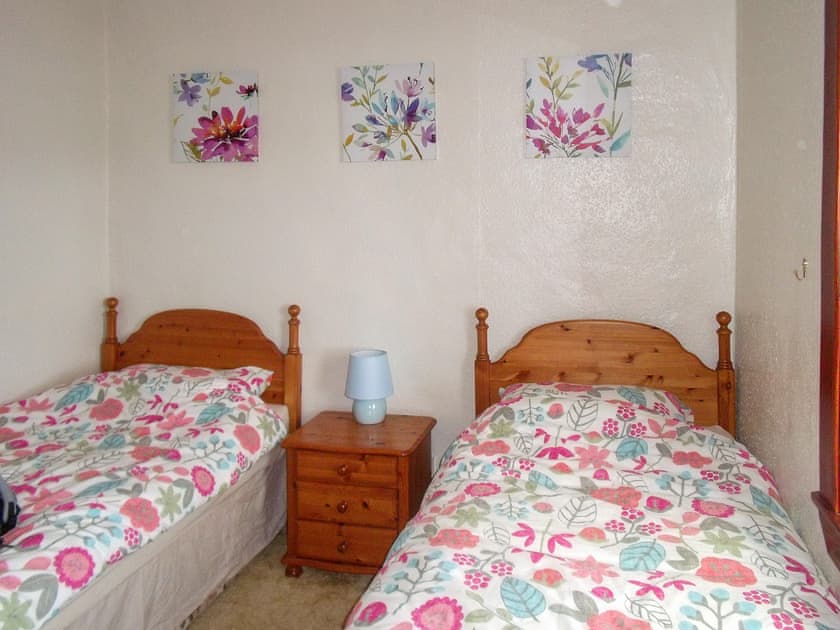 Twin bedroom | Dunrigh Cottage, Blackwaterfoot