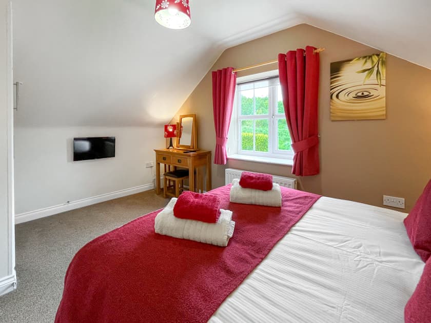 Upstairs Double bedroom  | Katies Corner - Greetham Retreat, Greetham, near Horncastle