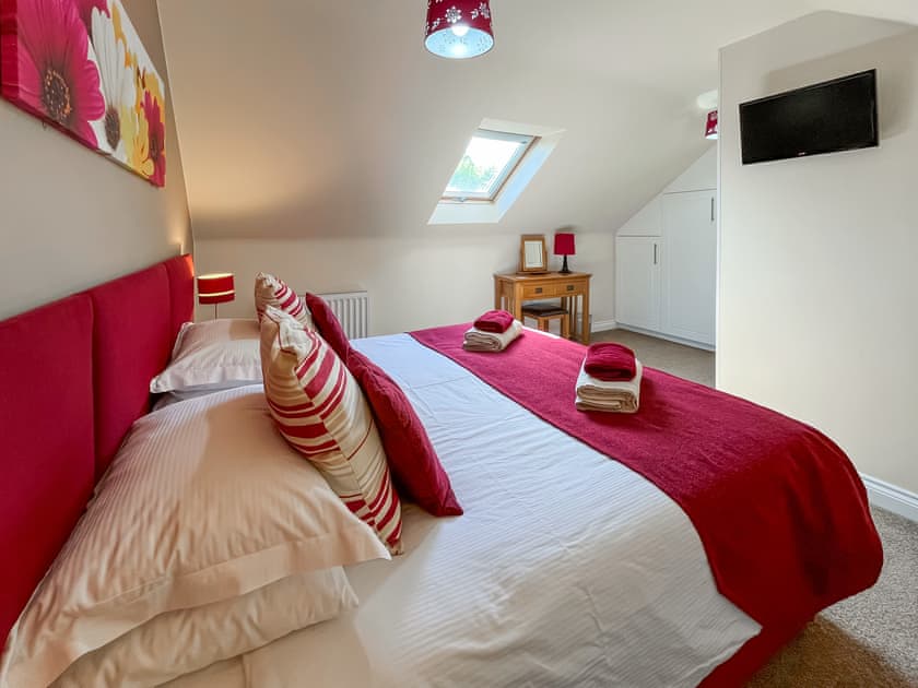 Upstairs Twin/Double bedroom  | Katies Corner - Greetham Retreat, Greetham, near Horncastle