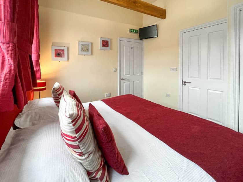 Double bedroom with Super king size bed  | Wendys Wing - Greetham Retreat, Greetham, near Horncastle