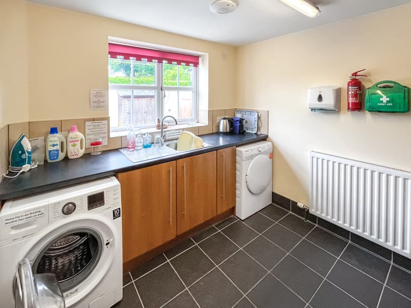 Shared Laundry Room  | Roses Rest - Greetham Retreat, Greetham, near Horncastle