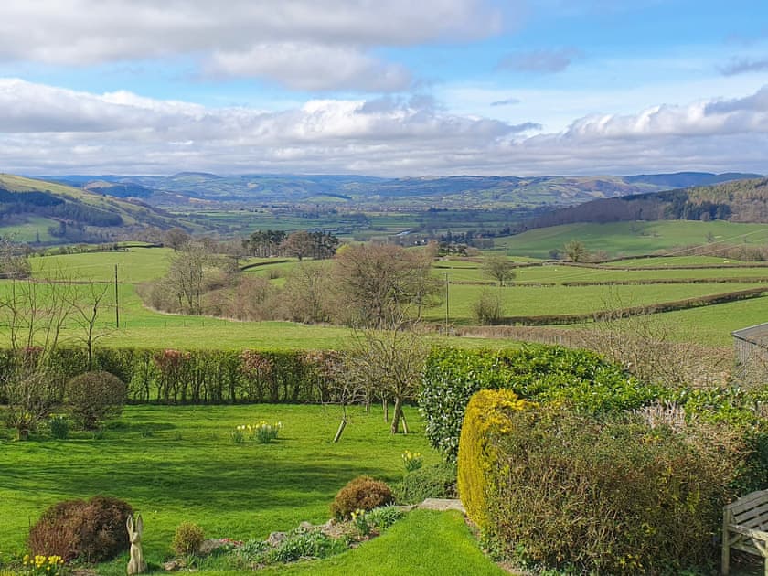 View | Green Lane Cottage, Aberhafesp, near Newtown