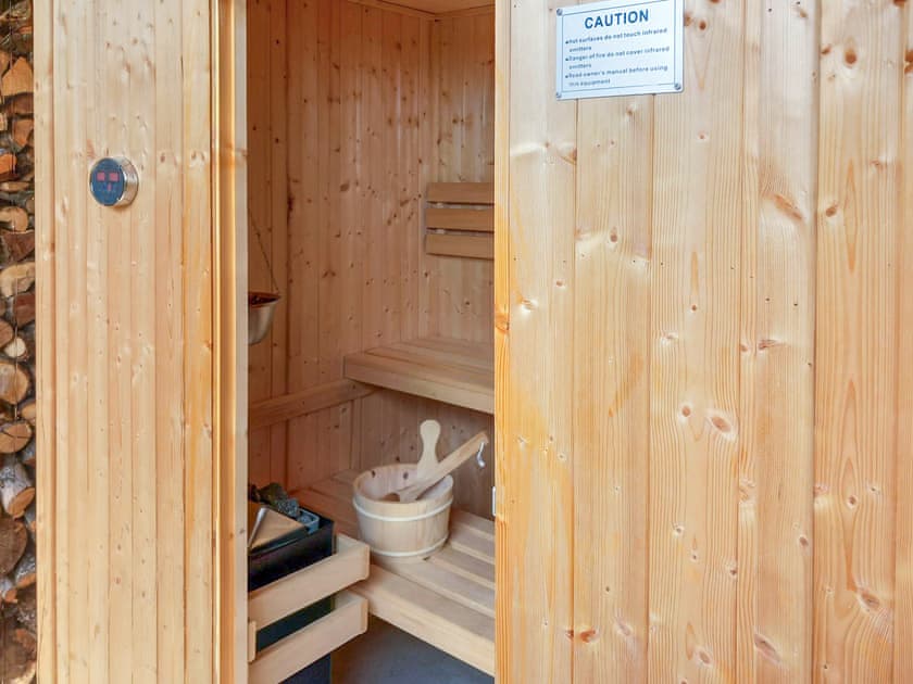 Sauna | Cambrian Mountain View, Llanafan-fawr, near Builth Wells 