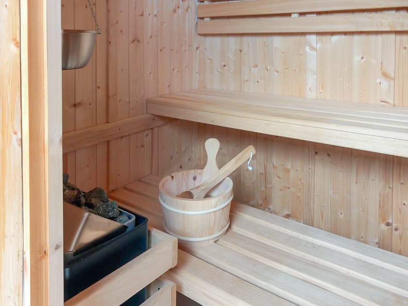 Sauna | Cambrian Mountain View, Llanafan-fawr, near Builth Wells 