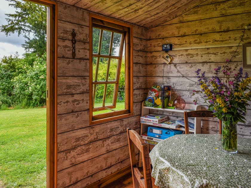 Open plan living space | Sweet Briar - Shepherds Retreat, Brecon