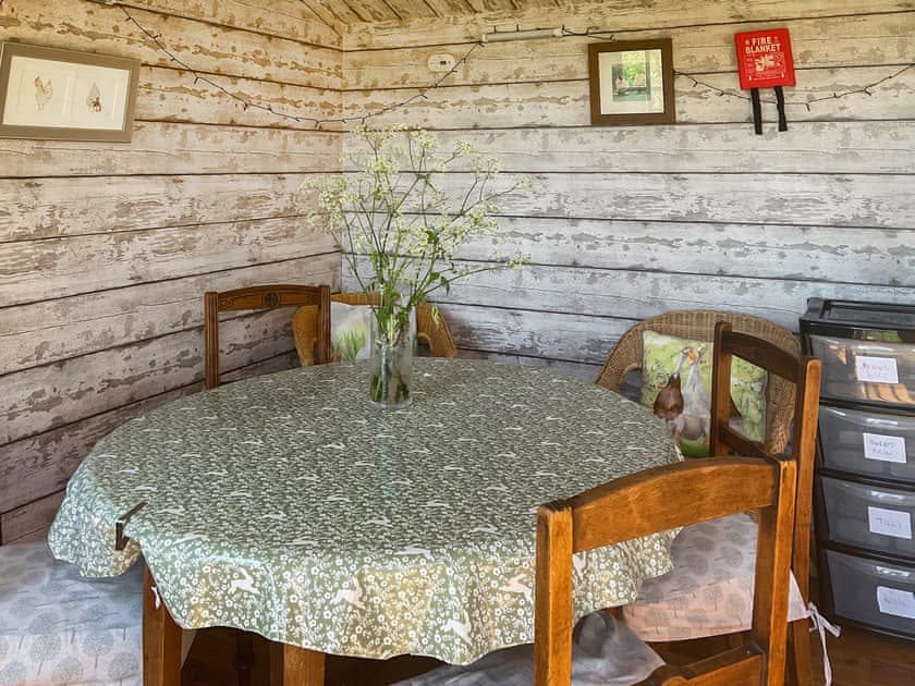 Open plan living space | Sweet Briar - Shepherds Retreat, Brecon