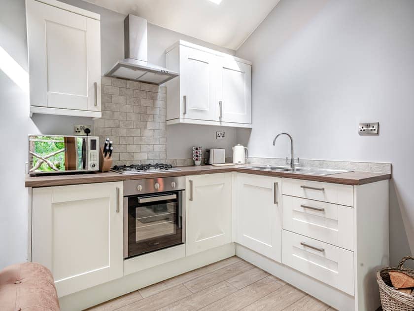 Kitchen area | Brandy Lodge - Tavern Cottages, Newsham, near Richmond